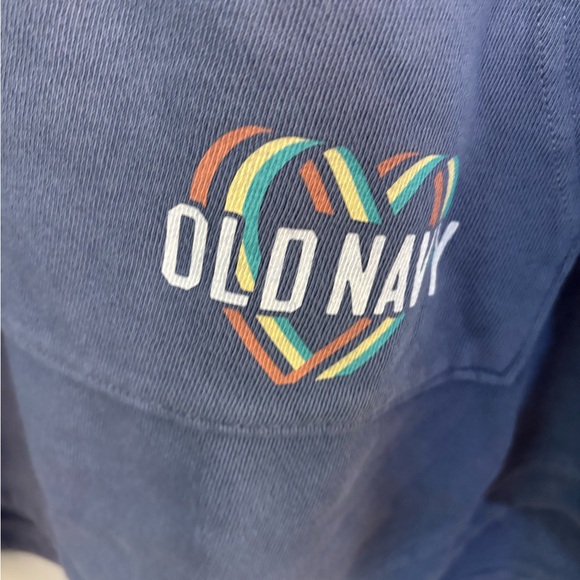 Old Navy Blue Hoodie with Front Pocket - Picture 2 of 4